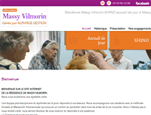 Tablet Screenshot of massy-vilmorin.com